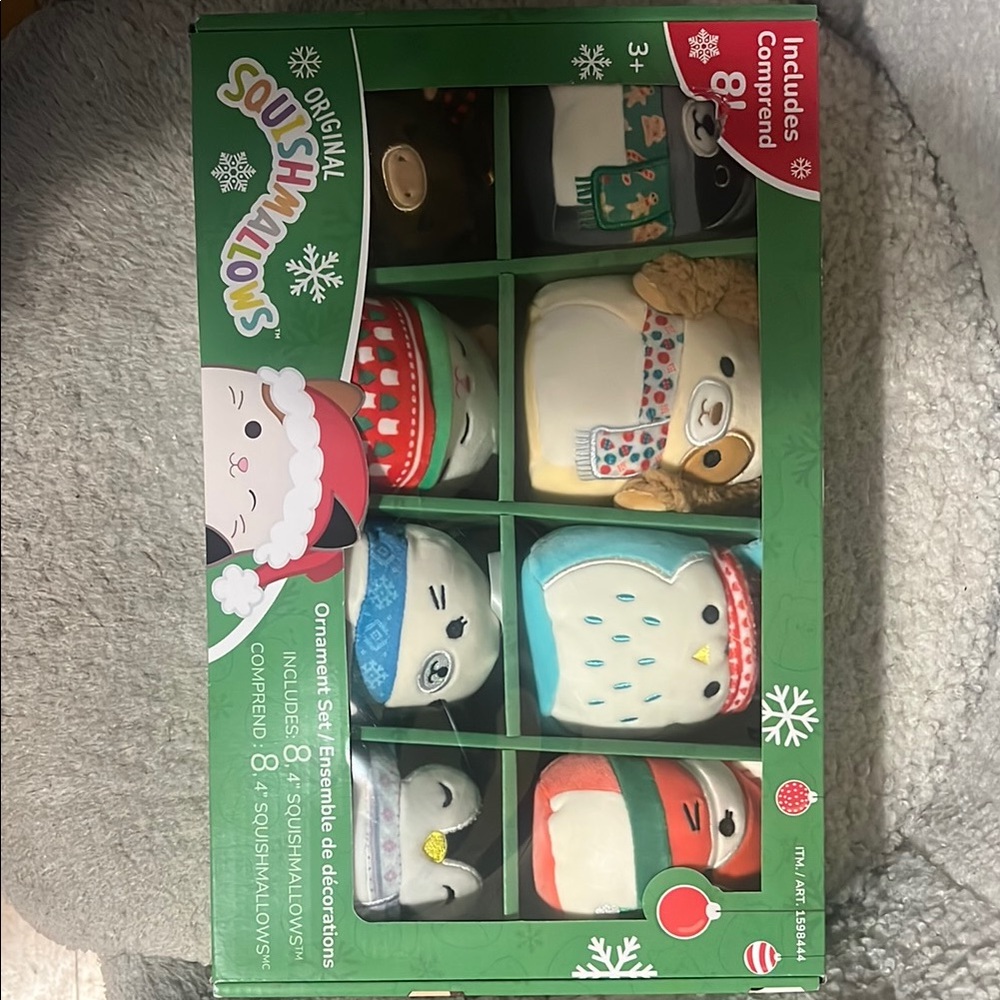 Squishmallows Festive Ornament Collection